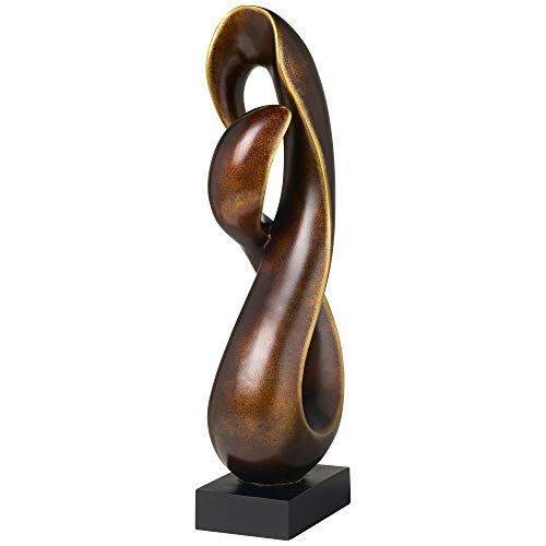 Studio 55D Open Infinity 25" High Gold Sculpture #TOP6