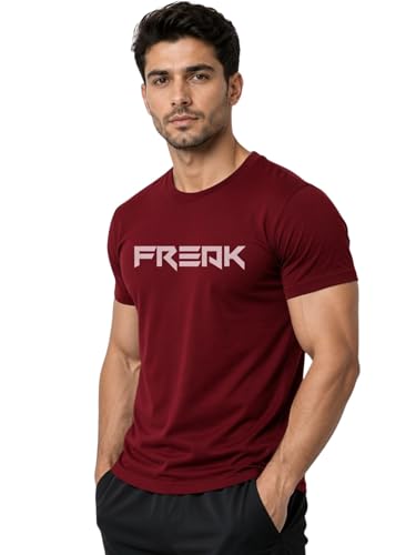 Image of 3Colours RGB Men's Gym Wear T-Shirt - Moisture-Wicking, Quick-Dry, Athletic Fit Workout Tee -Freak