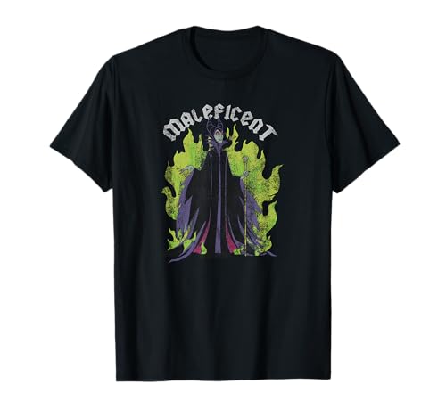 T-shirt Maléfique et Aurore Disney en coton pour fan de La Belle au Bois Dormant