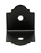 Simpson Strong-Tie Outdoor Accents Mission Collection ZMAX, Black Powder-Coated 90 Angle for 4X