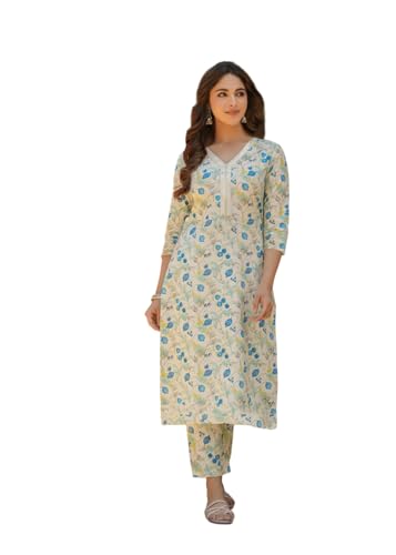 Image of FABNEX kurta set for women | Women Kurti Pant Set (K-Set-1)