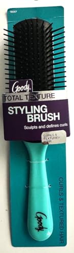 Goody Texture Detangler Brush, Firm Bristles, Turquoise