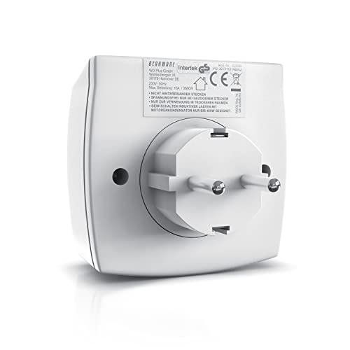 Bearware Steckdosen-Timer Mit Countdown - 5 Zeitstufen (1-5h), 1800W, Mit Kinderschutz