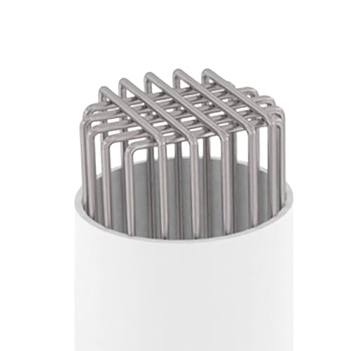 Cubierta de tubería de drenaje, filtro antiespasmódico ajustable | Cubiertas de tubería de drenaje de hojas de contaminación de aves de animales - para jardín, terraza, entrada de césped