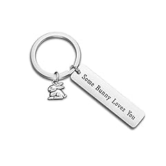 Some Bunny Loves You Keychain