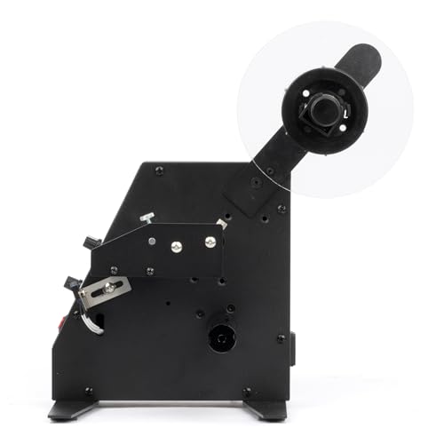 U.S. Solid Automatischer Etikettenspender mit Zähler (0-999999) - für rollenetiketten 4-140mm Breite, 3-150mm Länge, Geschwindigkeitsregelung