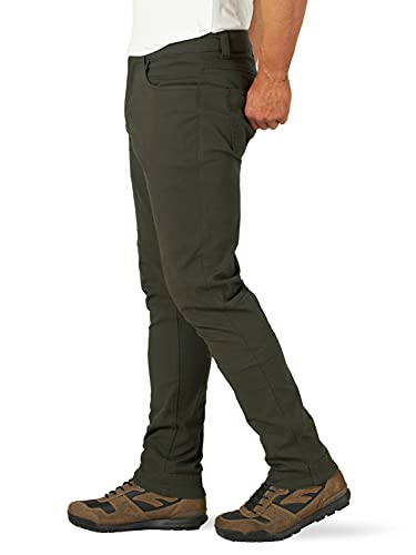 ATG by Wrangler Men's 5 Pocket Outdoor Pant, Peat, 40W x 32L4