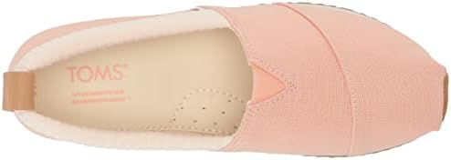 TOMS Girls Alpargata Resident Heritage Canvas Sneaker, Peach Blush, 3.5 Big Kid | Image 4
