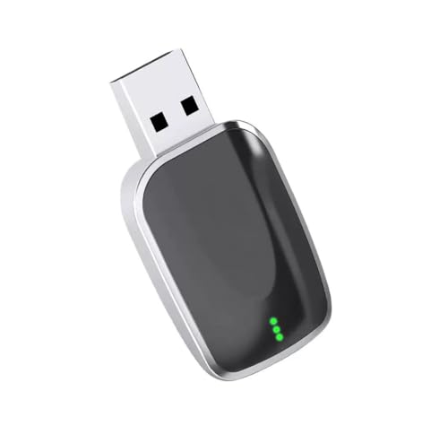 Car Wireless CarPlay Adapter for Honda HR-V 2017 2018 2019 2020 2021 2022 2023 2024 2025, Convert Wired to Wireless CarPlay, Plug and Play 2-in-1 CarPlay Fast & Stable Auto Mini Wireless Adapter