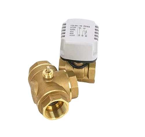 Válvula eléctrica IP65 impermeable DN40 con control estanco de 3 vías 6