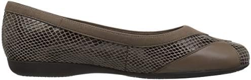 Trotters Women's Sharp Ballet Flat, 10.0 N US, dark taupe | Image 5
