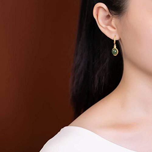 Boucles d'oreilles style chinois légères finissant les douleurs d'oreilles - 2