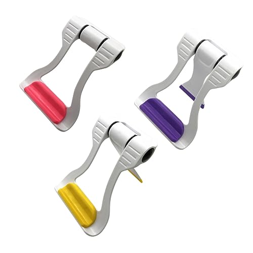 HOMSFOU 3pcs Portable Adjustable Tablet Holder Foldable Multi-Angle Phone Stand for and Tablets Lightweight Design - Pads for Home Office Travel Random Color