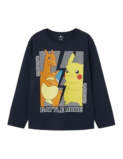 Name IT NKMAMAS Pokemon LS NREG Top Box Noos Sky, Camisa Manga Larga Niños, Dark Sapphire, | Ya disponible en tu tienda friki favorita! En mundofriki.es! Name IT NKMAMAS Pokemon LS NREG Top Box Noos Sky, Camisa Manga Larga Niños, Dark Sapphire, | Ya disponible en tu tienda friki favorita! En mundofriki.es!