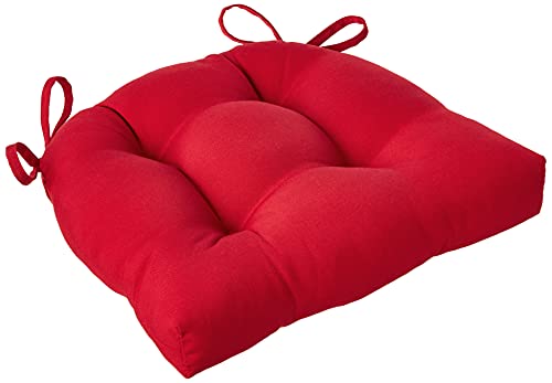 Pillow Perfect Outdoor/Indoor Pompeii Chair Pads, 15.5