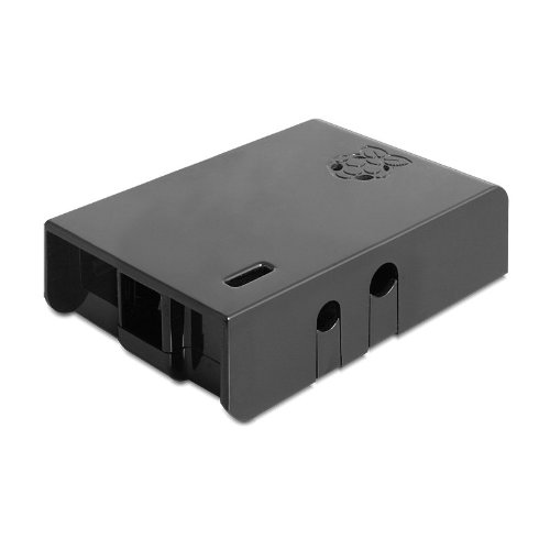 Preisvergleich Produktbild Raspberry Pi schwarz / Black case (MULTICOMP)