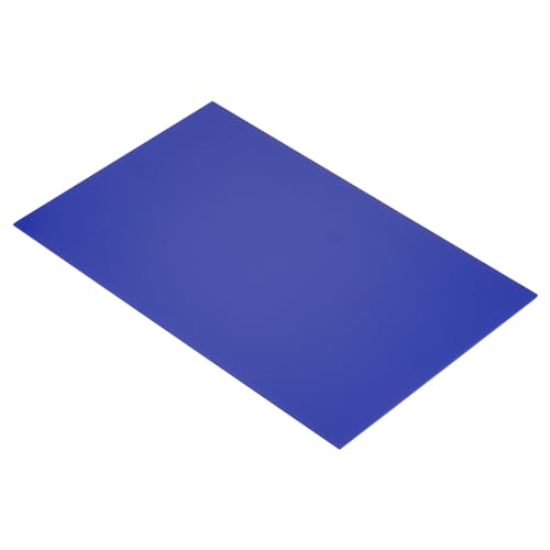 Image of MECCANIXITY ABS Engraving Double Color Sheet 7x11inch White /Blue for Badge, Sign, DIY Carving Pack of 12