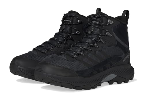 Merrell Men's Speed Strike 2 Thermo Mid Waterproof Hiking Boot, Black, 9