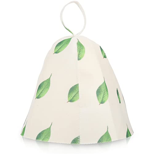 FOMIYES Sauna Cap Sauna Hair Protector Russian Bath Hat Sauna Hat for Women Bath House Hat Classic Sauna Bath Hat Bonnet Cap Waterproof Suit Girls Delicate Sauna Hat Felt Wool Hat Mix Miss