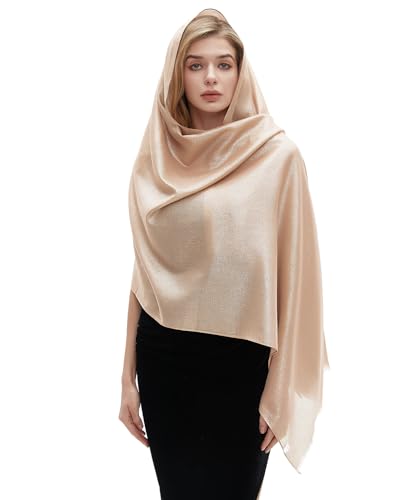 Umjetnost Womens Sparkling Metallic Shawls and Wraps for Evening Dresses Wedding Party3