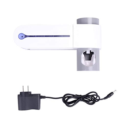 Ants-Store - Kitchen UV Light Toothbrush Sterilizer Lamp Storage Automatic Toothpaste Dispense Toothbrush Holder Set