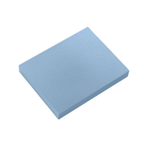 Menolana Yoga Exercise Pad Yoga Mat Nonslip Workout Mat Balance Training Pad Yoga Knee Pad for Roller Outdoor Pilates Travel Dumbbell, Blue
