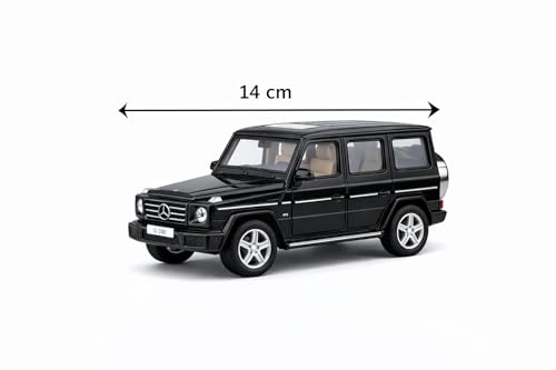 Image of Wizplex MSZ Official Licensed Mercedes G 350-D G Wagon Diecast Model Car 1:32 Scale | Light & Sound | Pull Back Action | Metal SUV Toy | Collectible Display & Gift