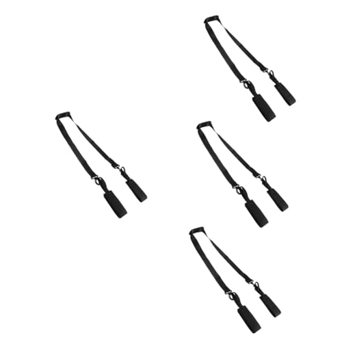 INOOMP 4pcs Portable Ski Strap for Easy Carrying of Skis and Poles Lightweight Shoulder Strap for Outdoor Sports Convenient Storage