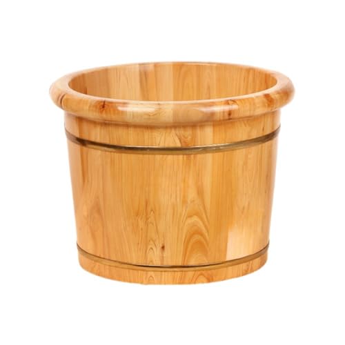 Spa de pies de madera para masaje y baño miniatura 1