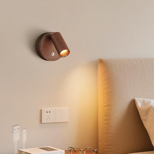 Aplique de pared LED recargable sin cables para escaleras