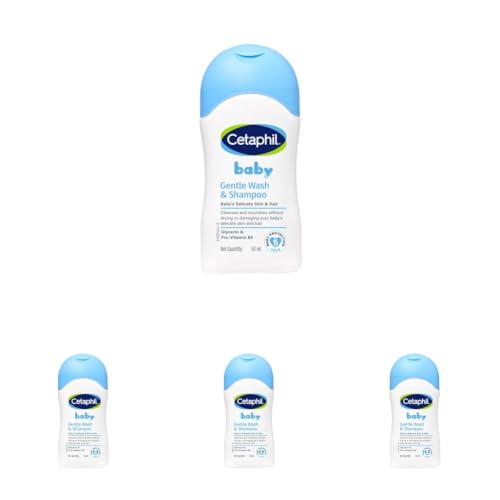 Image of Cetaphil Baby Gentle Wash & Shampoo - (50ml) (Pack of 4)