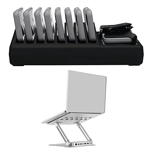 Siig 10 Ports Charging Station And Usb-C Laptop Adjustable Stand With Dual 4K Video Docking Station #TOP18