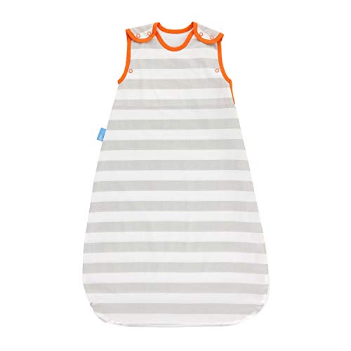 The Gro Company Gigoteuse pour bébé Motif Rayures Grises Taille 18-36 Mois 0,5 Tog