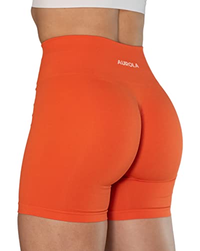 Image of AUROLA Intensify Workout Shorts for Women Seamless Scrunch Short Gym Yoga Running Sport Active Exercise Fitness Shorts