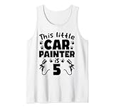 Automotive Painter Kids 5th Birthday