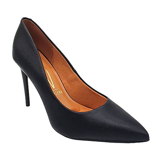 Scarpin Salto Alto Vizzano (36, Preto)