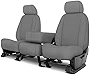 Covercraft Carhartt SeatSaver Custom Seat Covers | SSC3480CAGY | 1st Row 40/20/40 Bench Seat | for 2019-2020 Ford F-150, 2019-2022 F-250/F-350 | Gravel