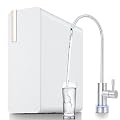 Reverse Osmosis System, 600 GPD Tankless Reverse Osmosis Water Filter, 2:1 Pure to Drain, NSF/FC/SGS Certified, Under-Sink Water Filtration System