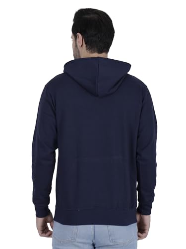 Image of Mastyle Men's Solid Hoodies |100% Rich Cotton Fleece 400 GSM | Wrinkle Free