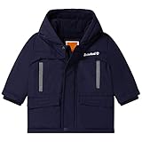  Timberland - Parka déperlante à capuche Bleu 100% Polyester 9MOIS