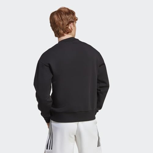 adidas Men's Short Future Icon Badge of Sport Crewneck4