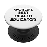 Gesundheitspädagoge Funny - Der beste Gesundheitspädagoge der Welt PopSockets mit austauschbarem PopGrip