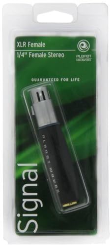 Image of D'Addario XLR Female to 1 /4 Inch Female Balanced Adaptor