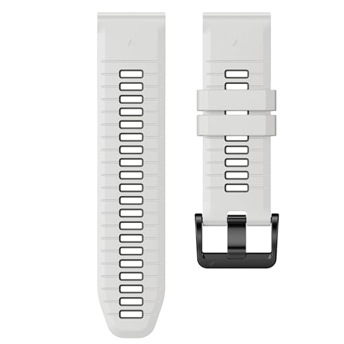 Bracelet Fenix 7X Band en silicone 26mm pour montre Garmin Descent Mk2i