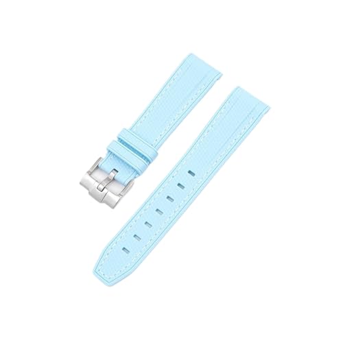 [LOKLNEYK] 20mmA[NVJQxgɓKSwatch X OmegaAfrvxg(Light blue-white)