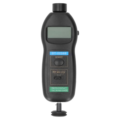 Digital Tachometer 5 Digit Lcd Display Handheld Speed Guage and Photoelectric Tachometer Large Lcd Sc This Reading Quick and Digital 99 Easily Your Without Confusion