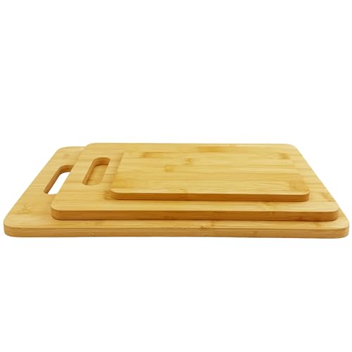 Set de 3 Tablas de Cortar de Bambú Rectangulares miniatura 2
