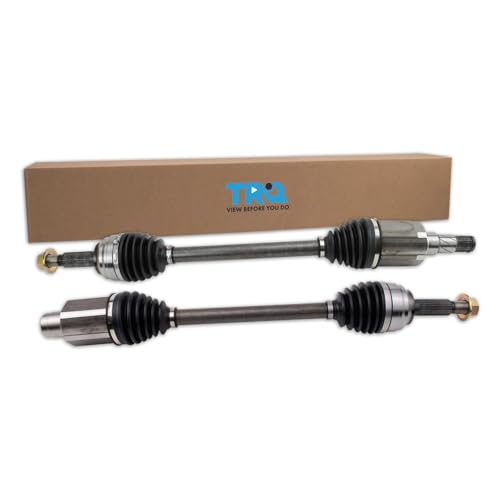 TRQ Front CV Axle Shaft Set Driver Passenger Side Compatible