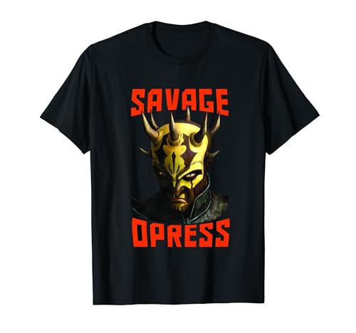 Star Wars: Clone Wars Savage Opress Big Face T-Shirt -  TH7QZ8FRSTF