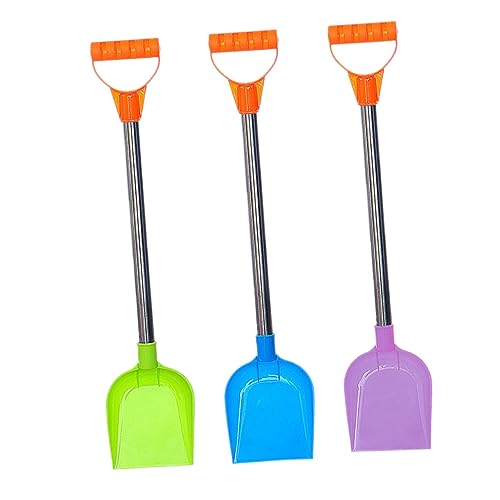 1 Juego Nieve con Mango De Inoxidable Portátil para Aleatorios para Actividades Al Aire Color Aleatorio 3 Piezas